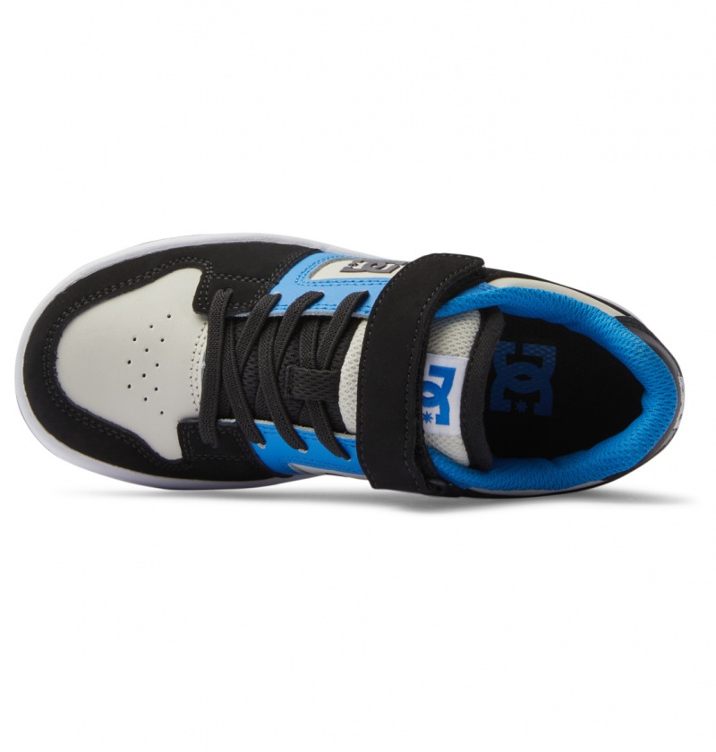 Black / Blue / Grey DC Shoes Manteca 4 V - Shoes | SPXNHD-453