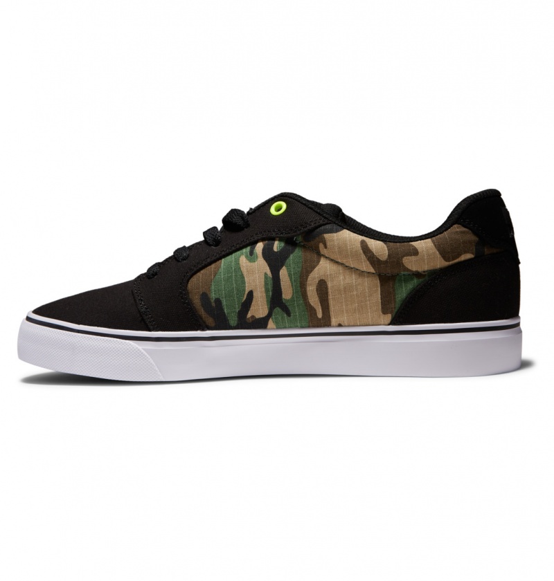 Black / Camo DC Shoes Anvil Tx Se - Shoes | OWIKCL-802