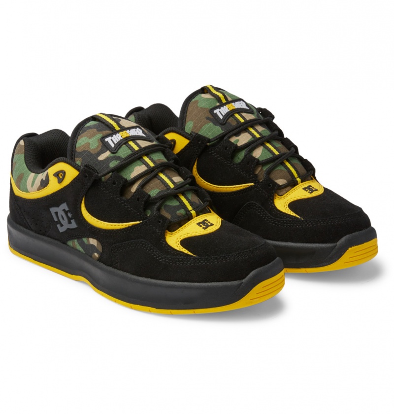 Black / Camo DC Shoes Kalynx Thrasher - Leather Shoes | YCBQZH-156