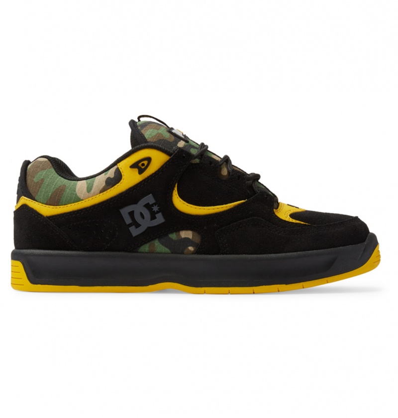 Black / Camo DC Shoes Kalynx Thrasher - Leather Shoes | YCBQZH-156