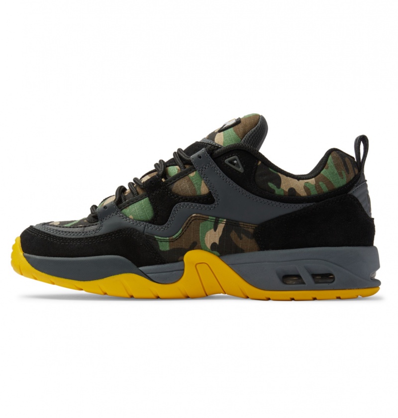 Black / Camo DC Shoes Truth Thrasher - Leather Shoes | QCRDUN-508