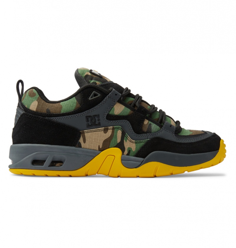 Black / Camo DC Shoes Truth Thrasher - Leather Shoes | QCRDUN-508