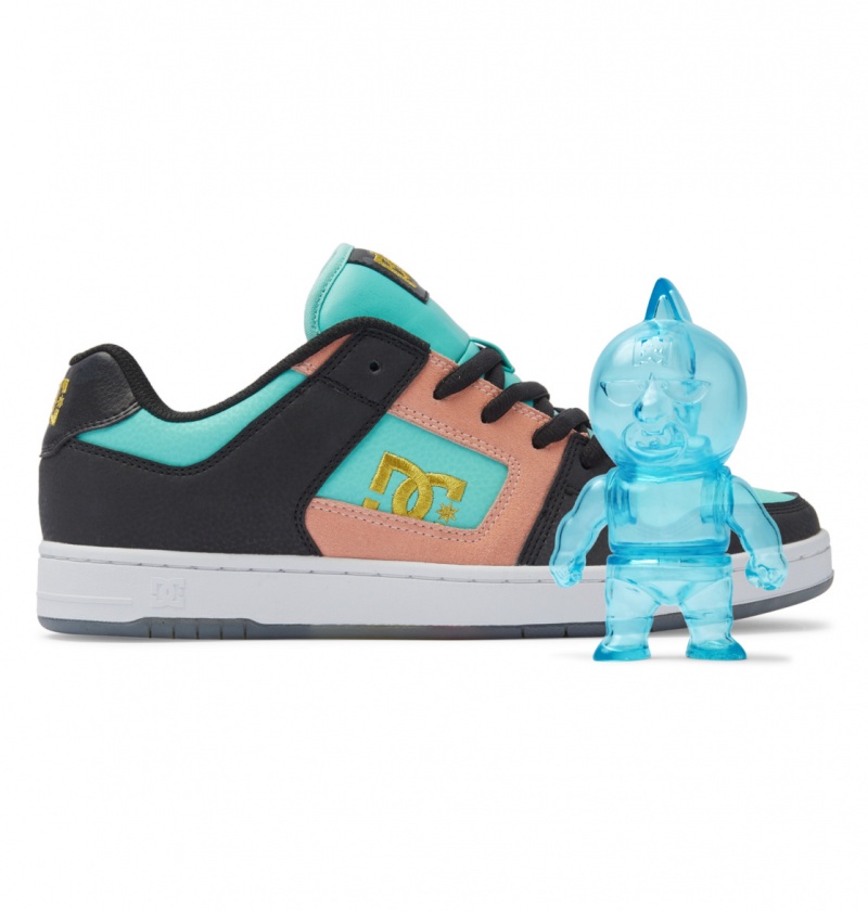 Black / Crazy Pink / Turquoise 2 DC Shoes Manteca 4 atmos - Shoes | XWSYQZ-752