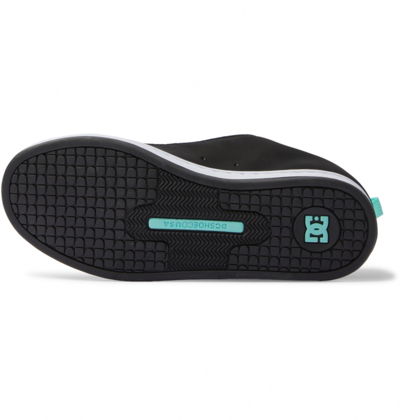 Black / Crazy Pink / Turquoise DC Shoes Court Graffik - Shoes | NUKWTH-649