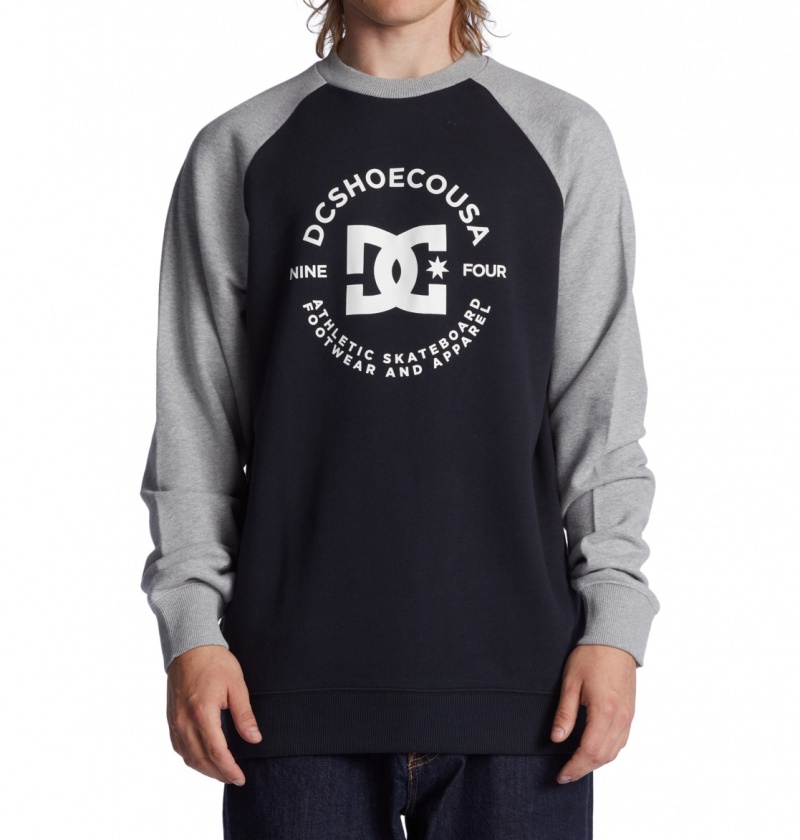 Black / Grey Heather DC Shoes DC Star Pilot - Sweatshirt | AZUEJQ-941