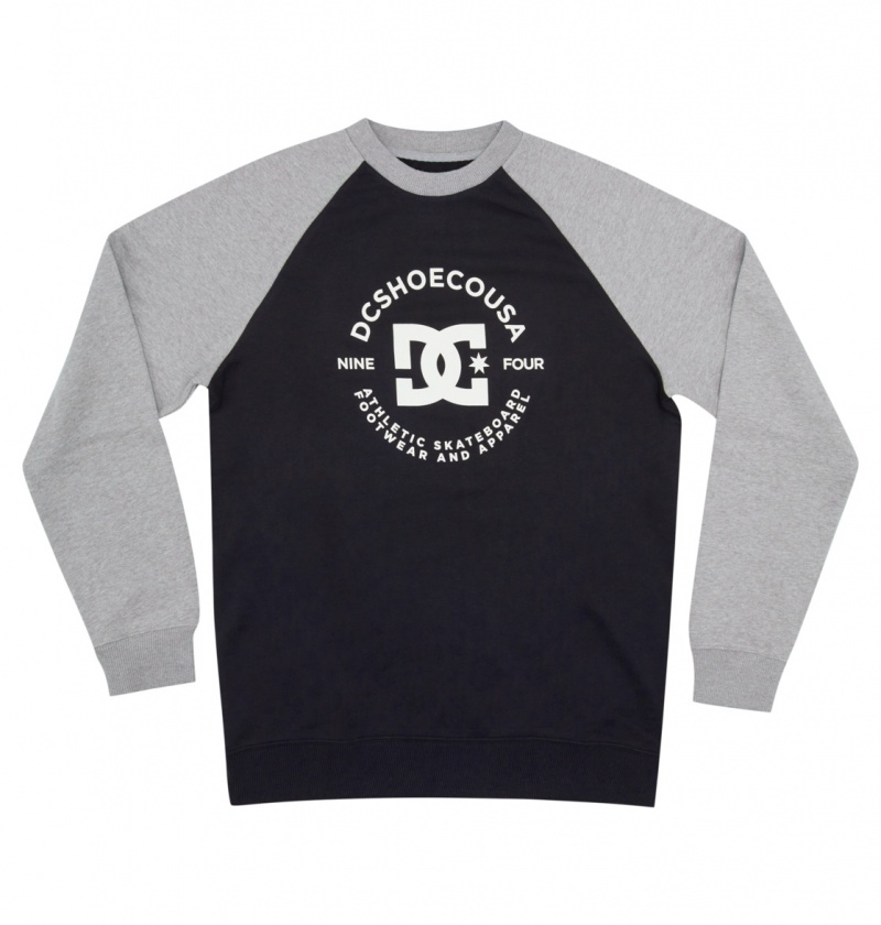 Black / Grey Heather DC Shoes DC Star Pilot - Sweatshirt | AZUEJQ-941