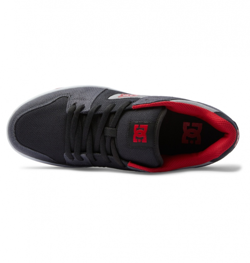 Black / Grey / Red DC Shoes Manteca Zero Waste - Recycled Shoes | BFATDQ-501