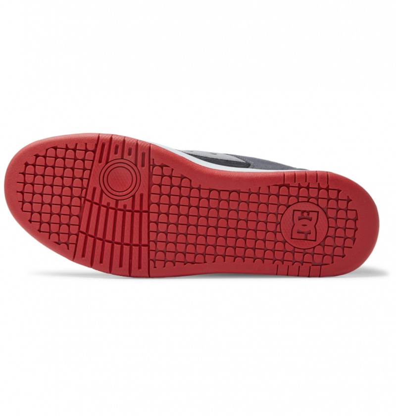 Black / Grey / Red DC Shoes Manteca Zero Waste - Recycled Shoes | BFATDQ-501