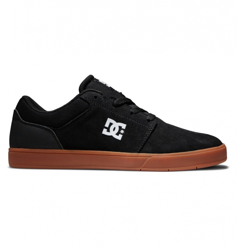 Black / Gum DC Shoes Crisis 2 - Shoes | OWTVJP-075