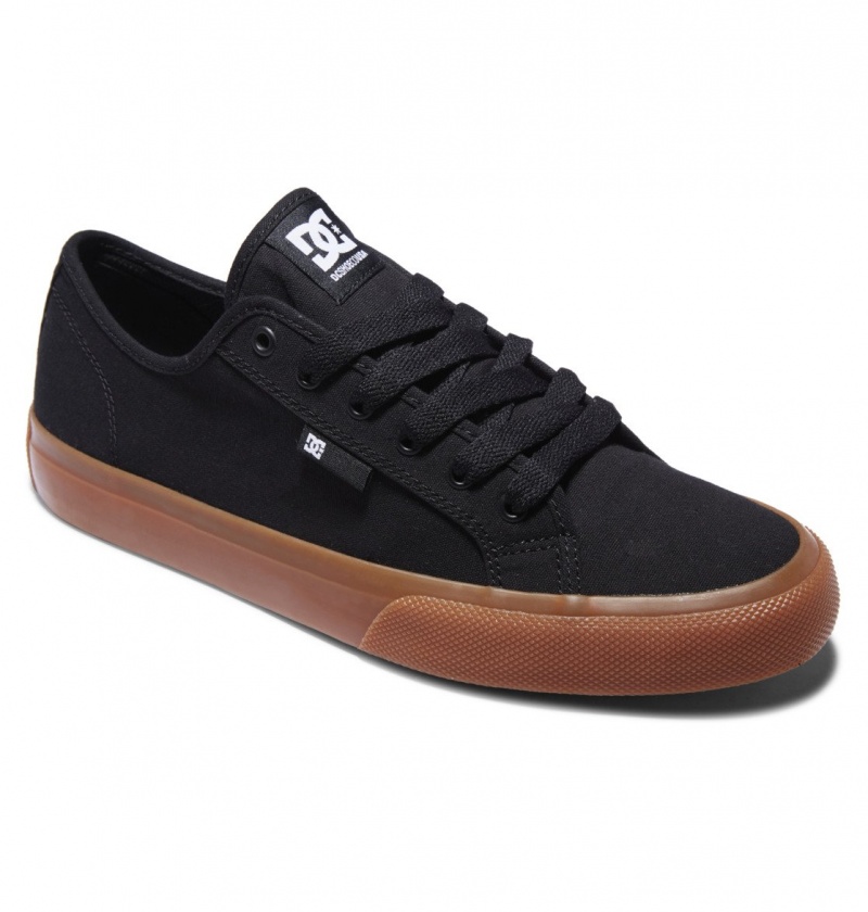 Black / Gum DC Shoes Manual - Shoes | EFIUXJ-549