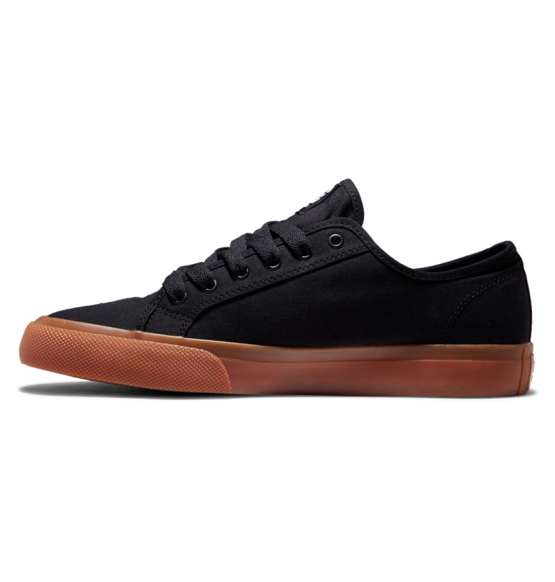 Black / Gum DC Shoes Manual - Shoes | EFIUXJ-549