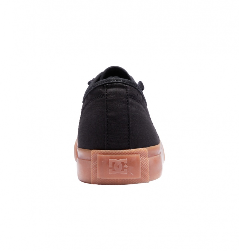 Black / Gum DC Shoes Manual - Shoes | EFIUXJ-549