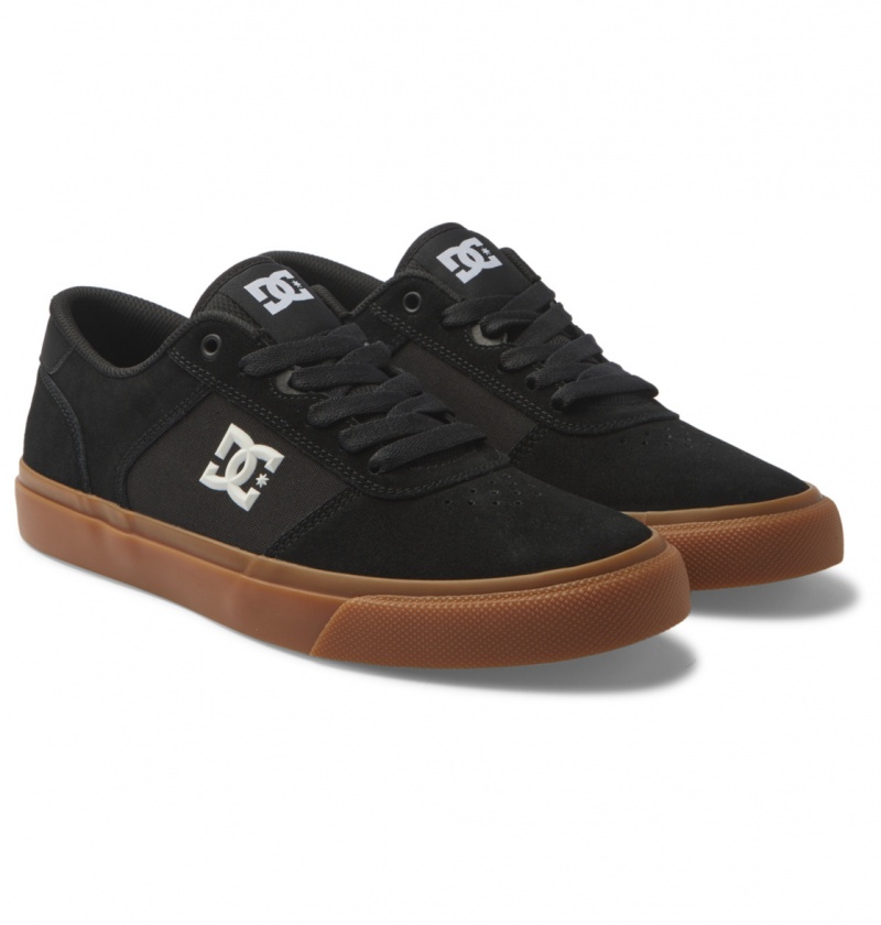 Black / Gum DC Shoes Teknic - Leather Shoes | VIQELZ-576