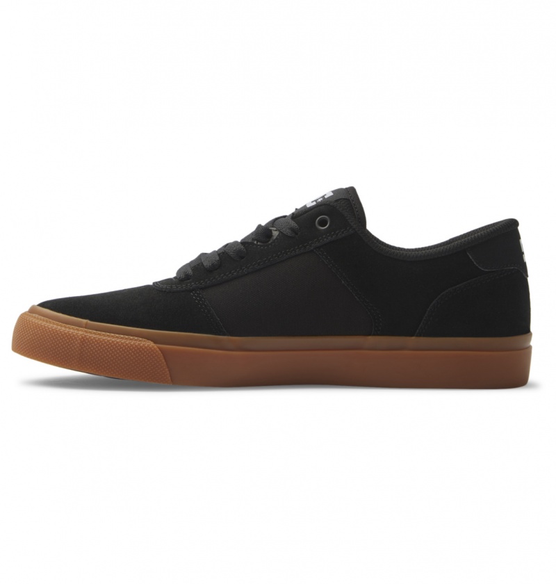 Black / Gum DC Shoes Teknic - Leather Shoes | VIQELZ-576