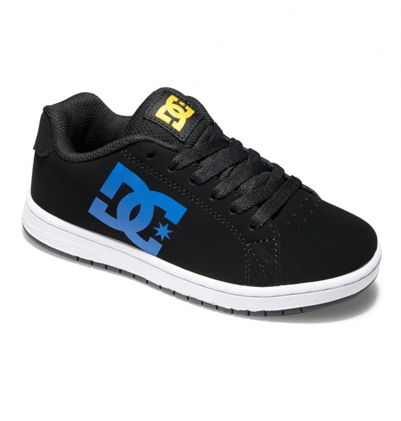 Black / Multi DC Shoes Gaveler - Leather Shoes | ACIVPN-316