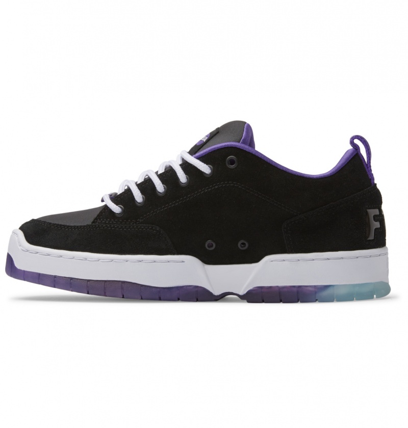 Black / Purple DC Shoes Clocker - Shoes | NPSMQO-850