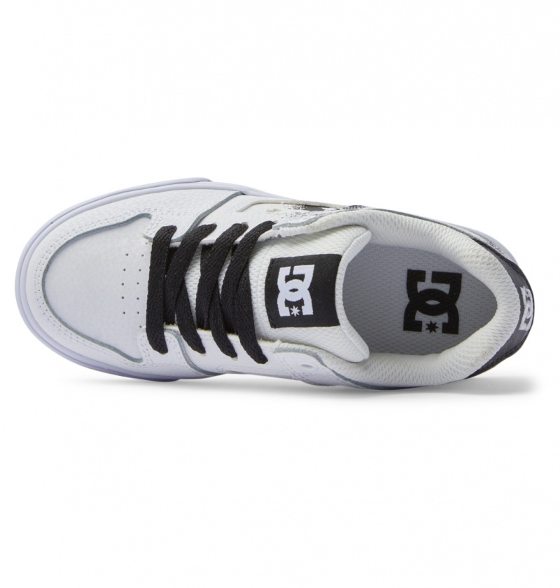 Black / Stencil DC Shoes Pure Se - Leather Shoes | LWFRHZ-389