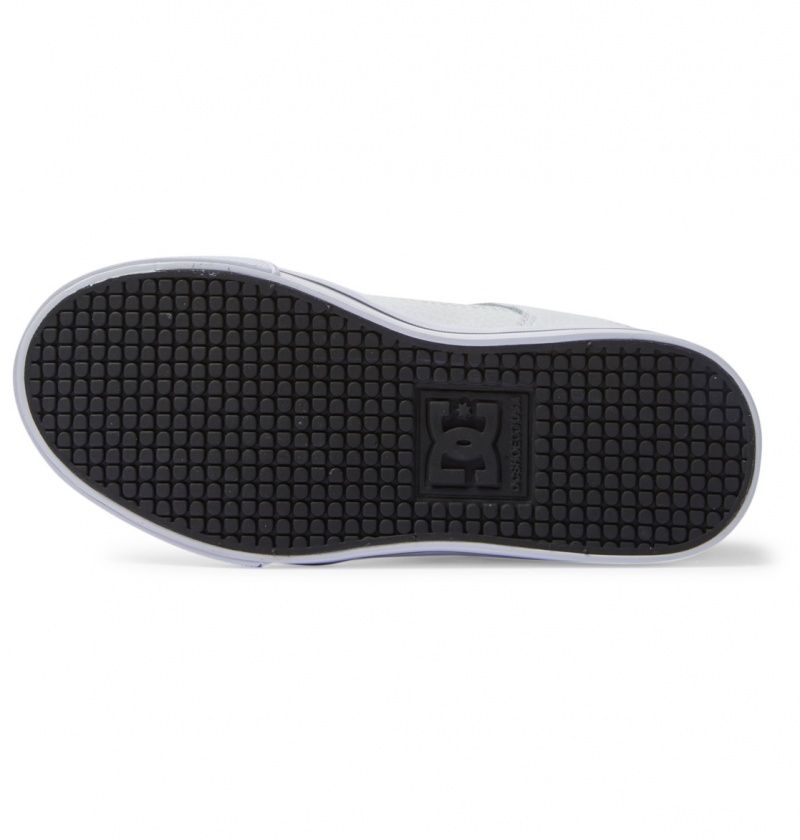 Black / Stencil DC Shoes Pure Se - Leather Shoes | LWFRHZ-389