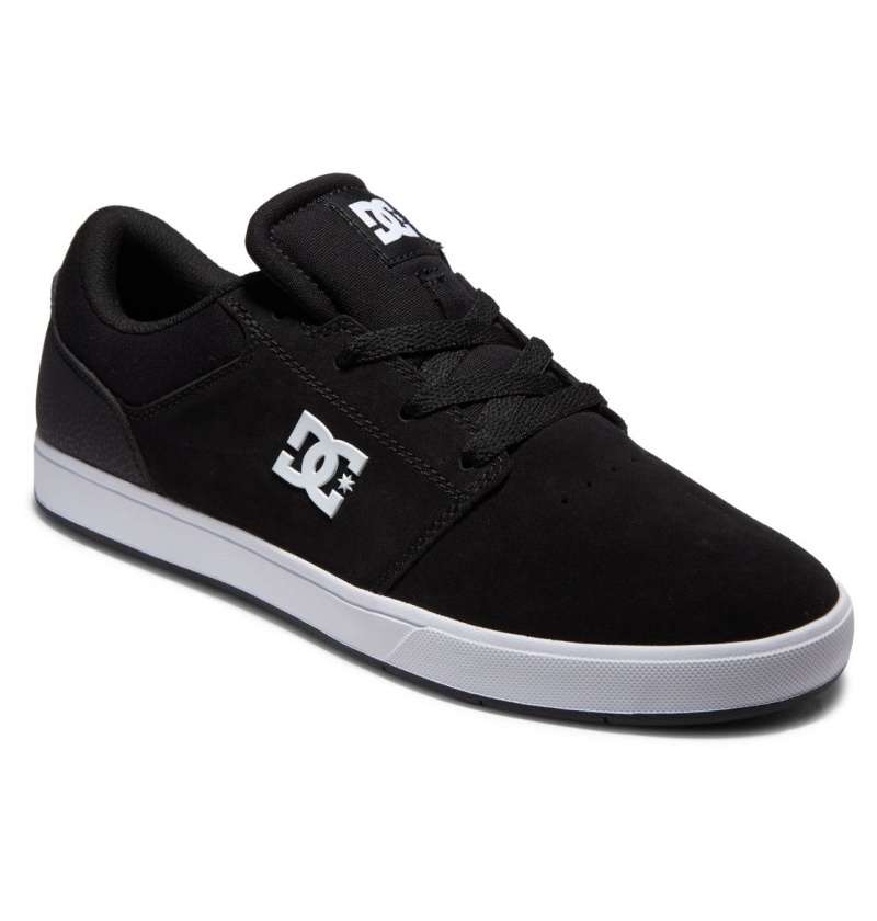 Black / White DC Shoes Crisis 2 - Shoes | CSBZWJ-469