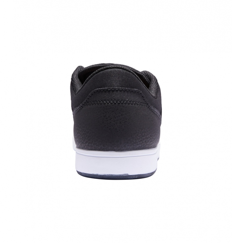 Black / White DC Shoes Crisis 2 - Shoes | CSBZWJ-469