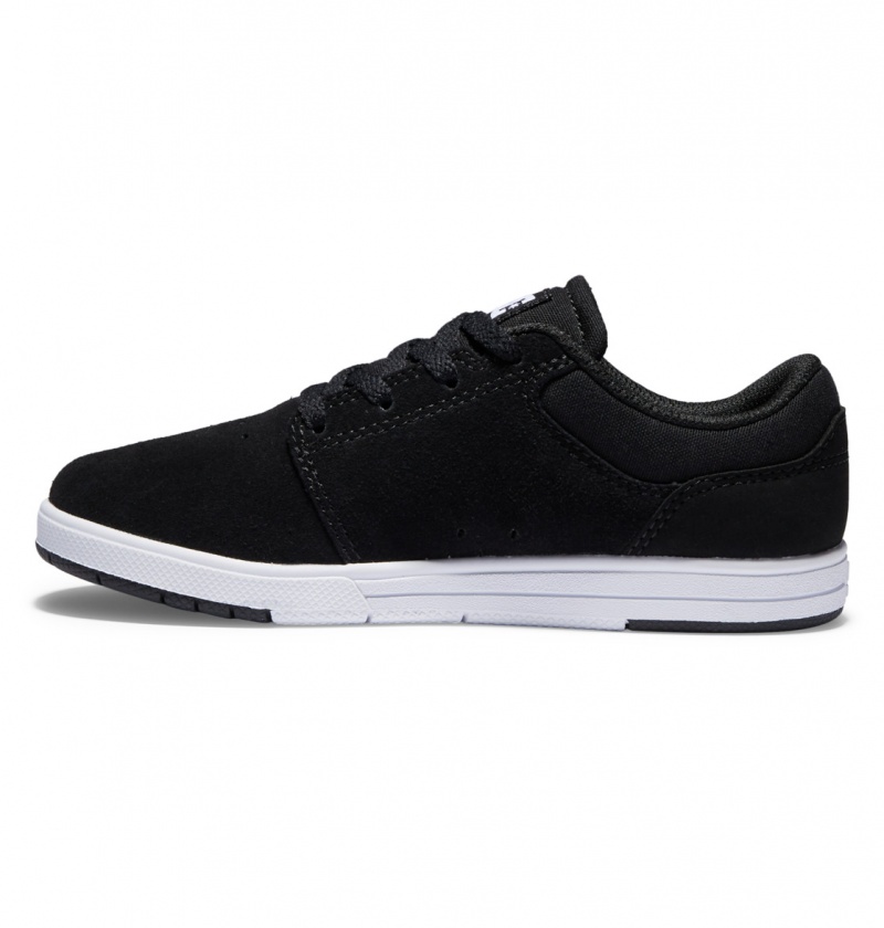 Black / White DC Shoes Crisis 2 - Shoes | HEGQXF-490