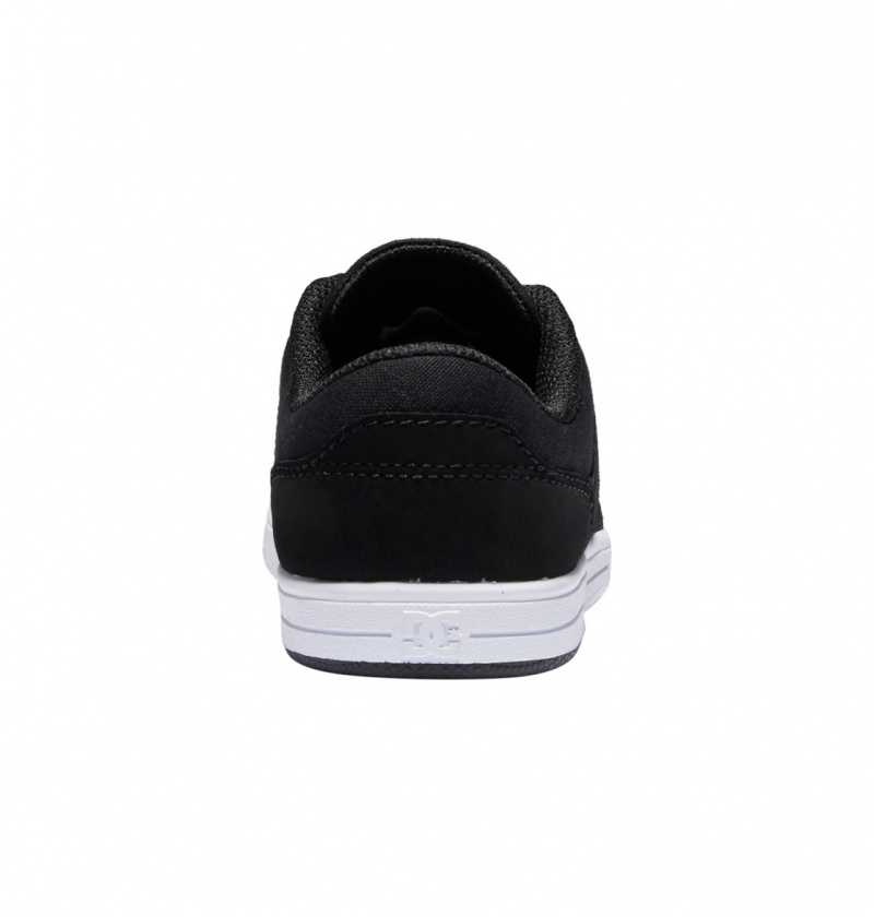 Black / White DC Shoes Crisis 2 - Shoes | HEGQXF-490