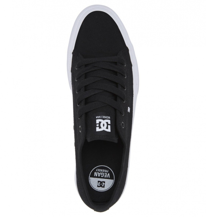 Black / White DC Shoes Manual - Shoes | BGJRQW-724