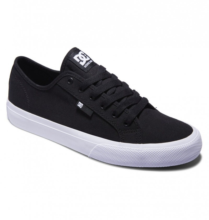 Black / White DC Shoes Manual - Shoes | FEVNUS-378