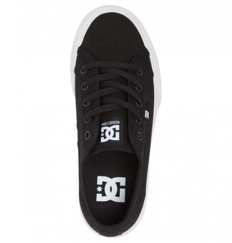 Black / White DC Shoes Manual - Shoes | LQXFRE-047