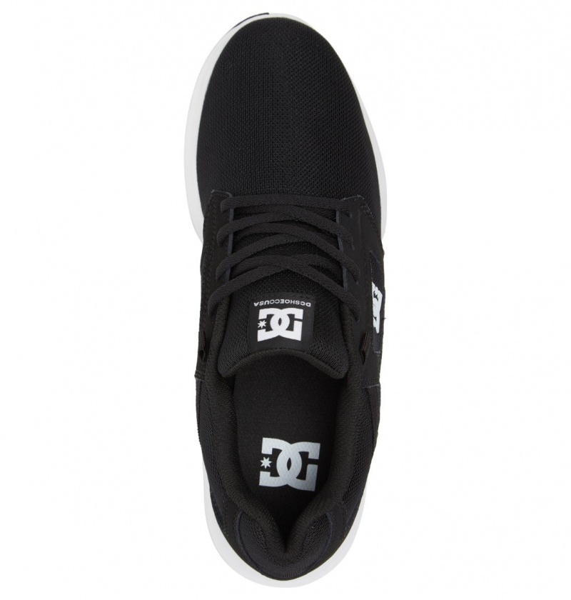 Black / White DC Shoes Skyline - Lightweight Shoes | WPEAIC-726