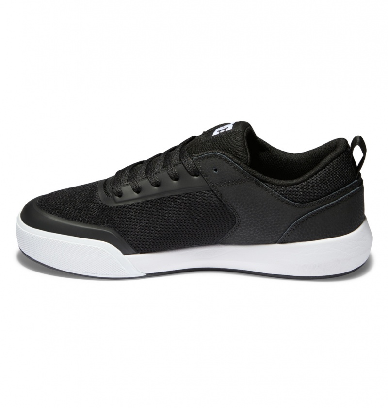 Black / White DC Shoes Transit - Shoes | VEQPIC-230