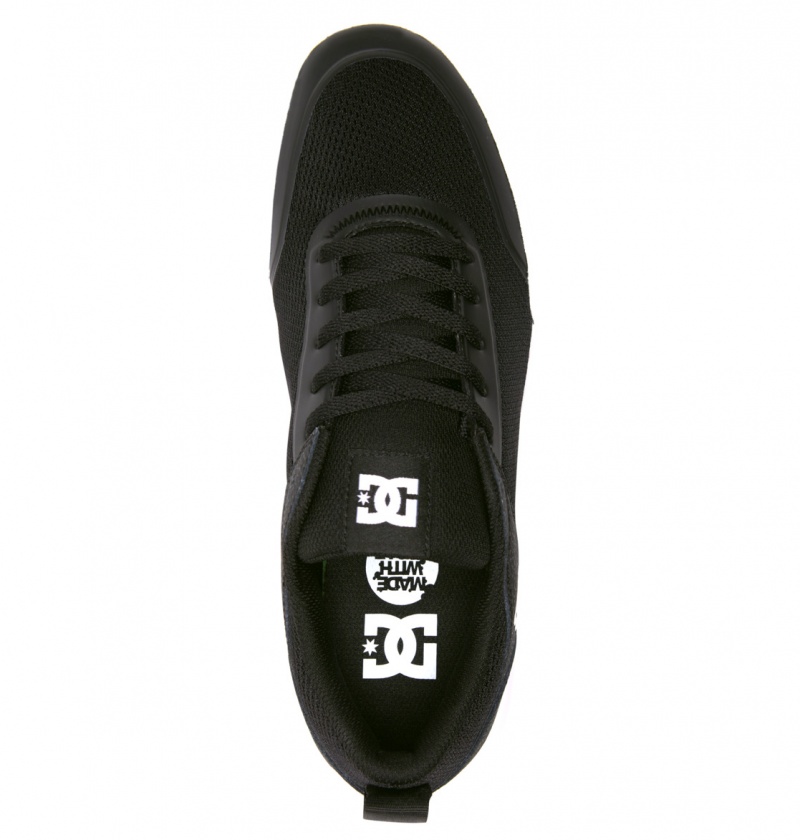 Black / White DC Shoes Transit - Shoes | VEQPIC-230