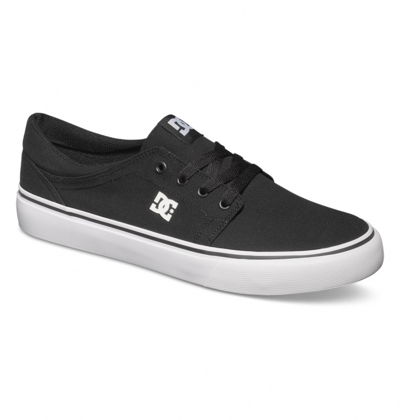 Black / White DC Shoes Trase Tx - Shoes | XEPCNY-467