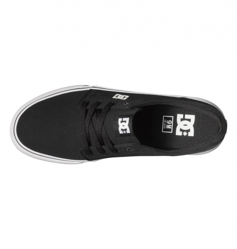 Black / White DC Shoes Trase Tx - Shoes | XEPCNY-467