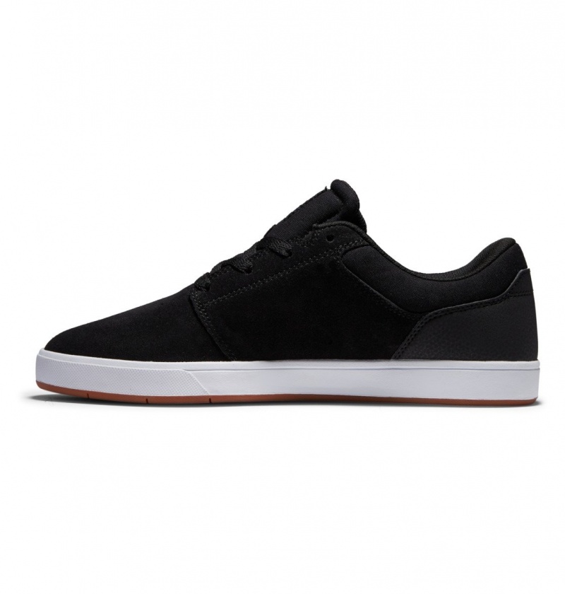 Black / White / Black DC Shoes Crisis 2 S - Skate Shoes | NAZTRY-563