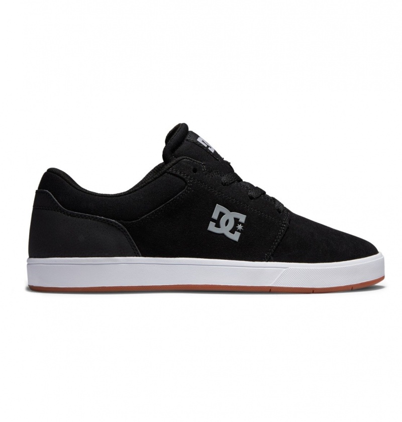 Black / White / Black DC Shoes Crisis 2 S - Skate Shoes | NAZTRY-563