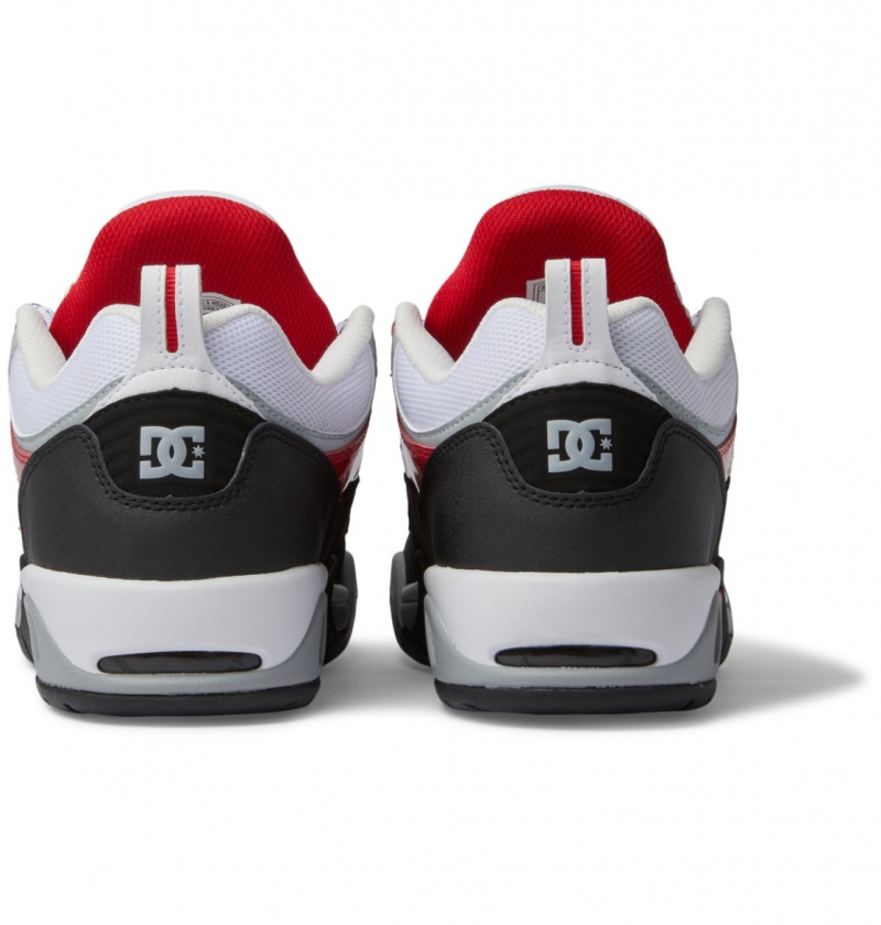 Black / White / Red DC Shoes Truth Beng - Leather Shoes | BUOQKI-837