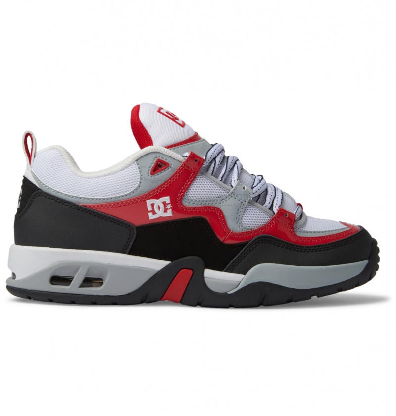 Black / White / Red DC Shoes Truth Beng - Leather Shoes | BUOQKI-837