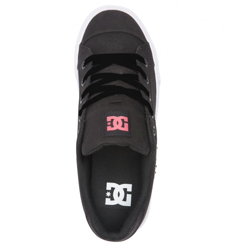 Black / Zebra DC Shoes Chelsea - Shoes | HKJDNY-769