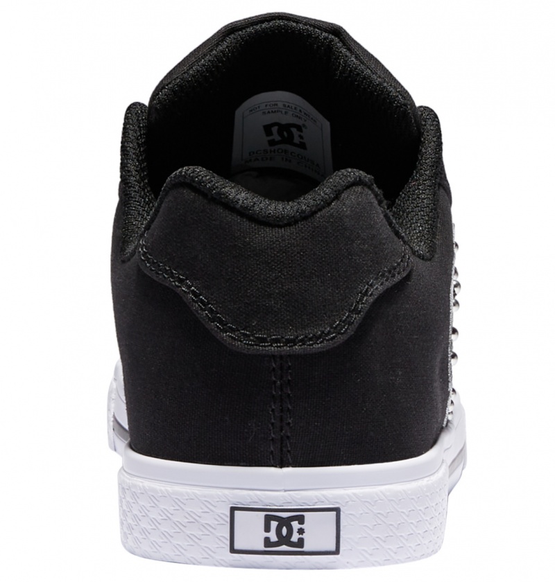 Black / Zebra DC Shoes Chelsea - Shoes | HKJDNY-769