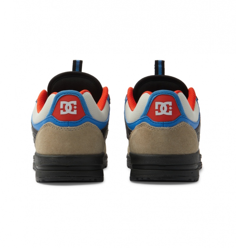 Blue / White DC Shoes Kalis Lite - Leather Shoes | CJZDFL-486