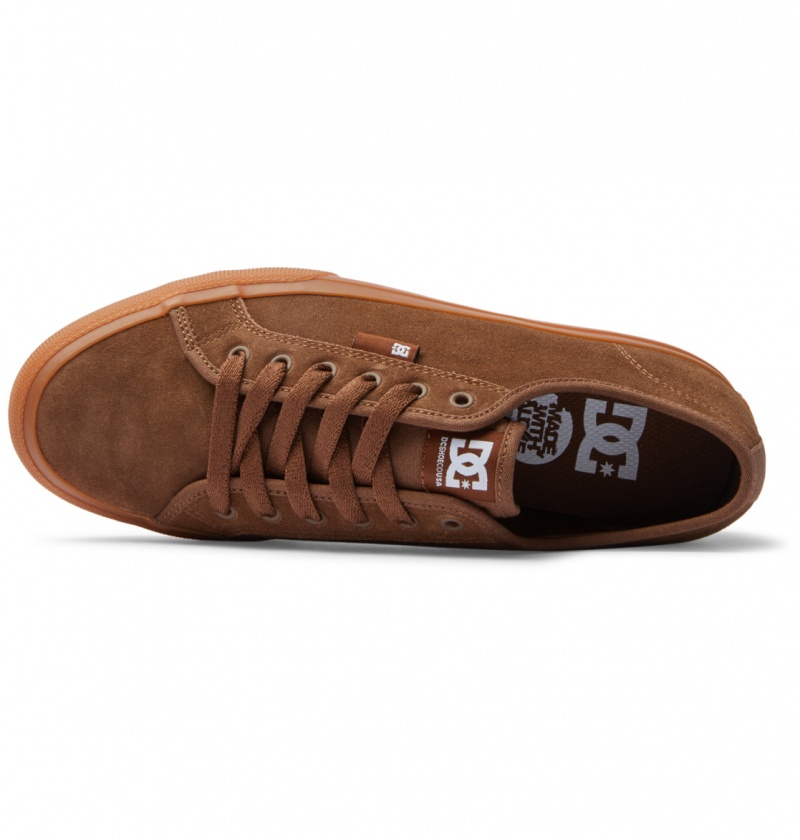 Brown DC Shoes Manual Le - Shoes | NQMAZT-986