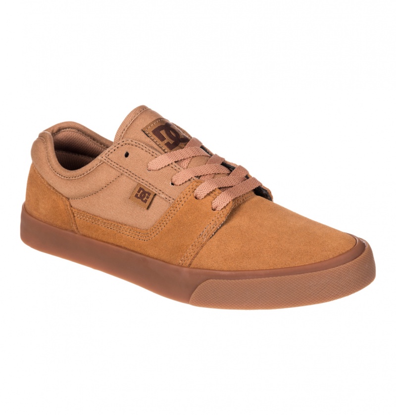 Brown / Gum DC Shoes Tonik - Leather Shoes | TCIHFW-182