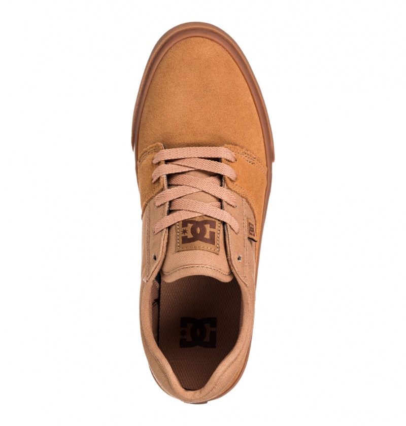 Brown / Gum DC Shoes Tonik - Leather Shoes | TCIHFW-182