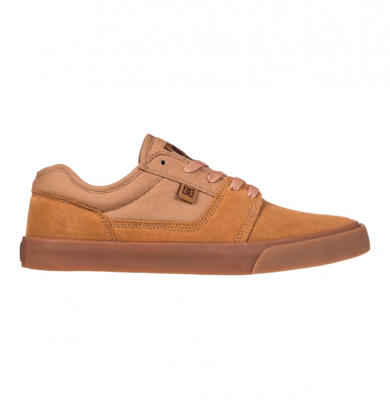 Brown / Gum DC Shoes Tonik - Leather Shoes | TCIHFW-182