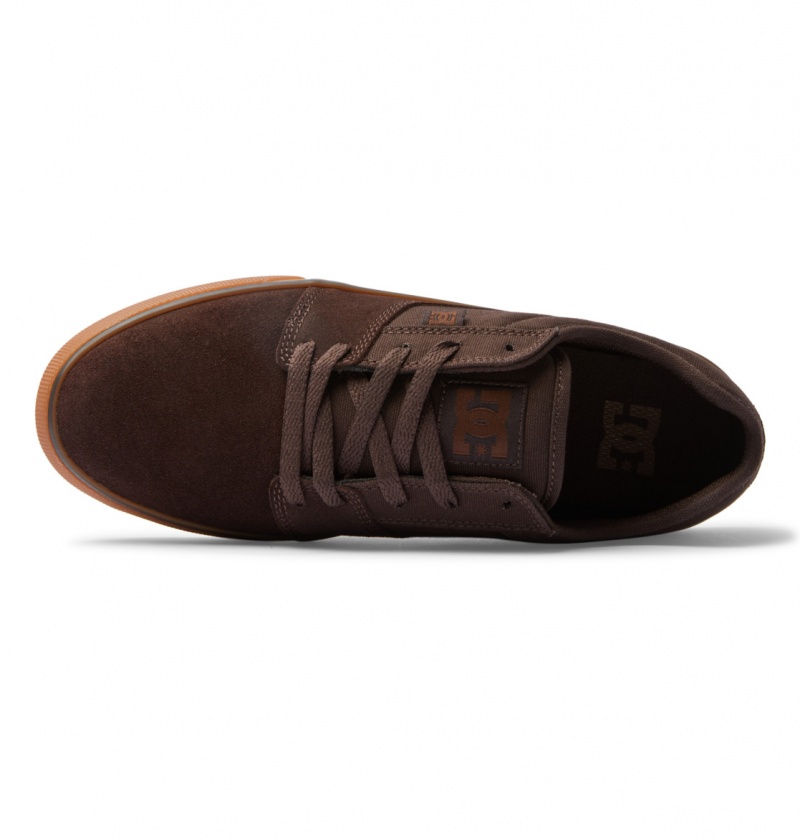 Brown / Gum DC Shoes Tonik - Leather Shoes | BPFLKI-952