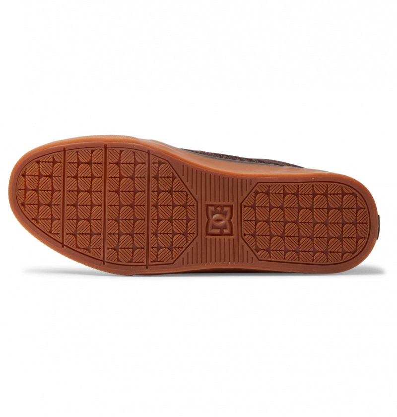 Brown / Gum DC Shoes Tonik - Leather Shoes | BPFLKI-952