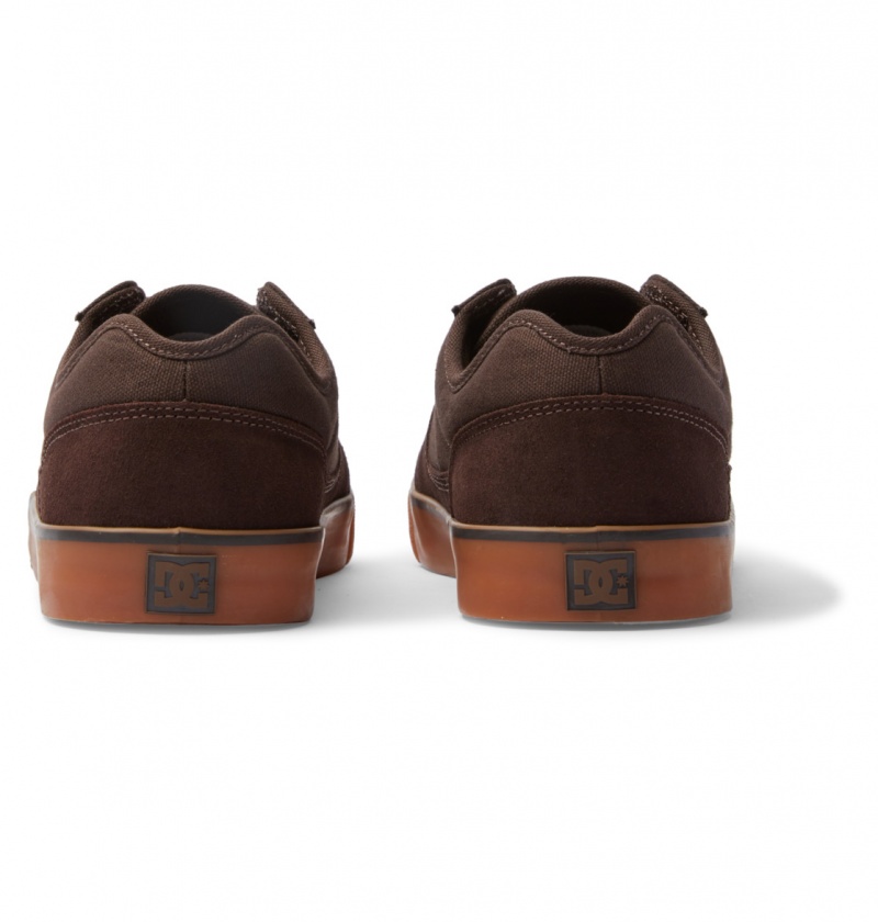 Brown / Gum DC Shoes Tonik - Leather Shoes | BPFLKI-952