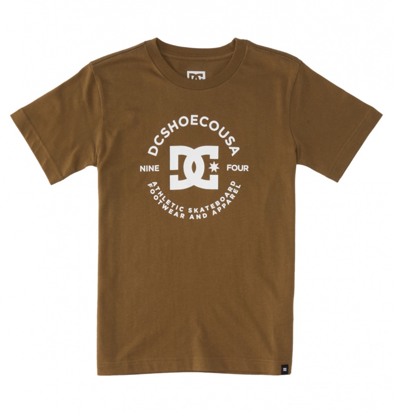 Capers DC Shoes DC Star Pilot - Short Sleeve T-Shirt 8-16 | RXAQPS-530