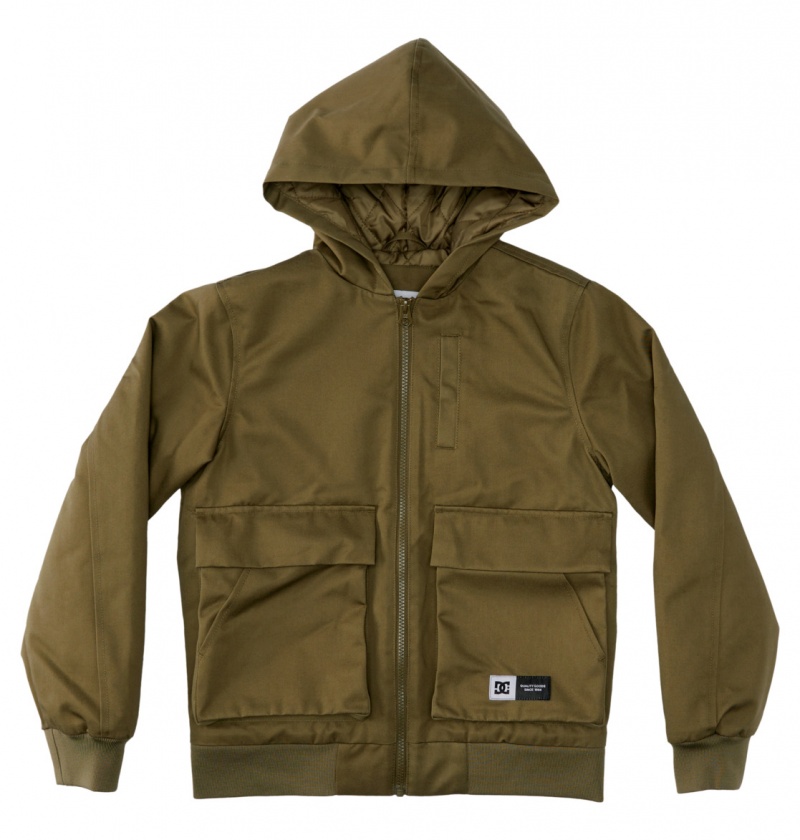 Capers DC Shoes Escalate Padded - Workwear Jacket 10-16 | QLTEMU-081